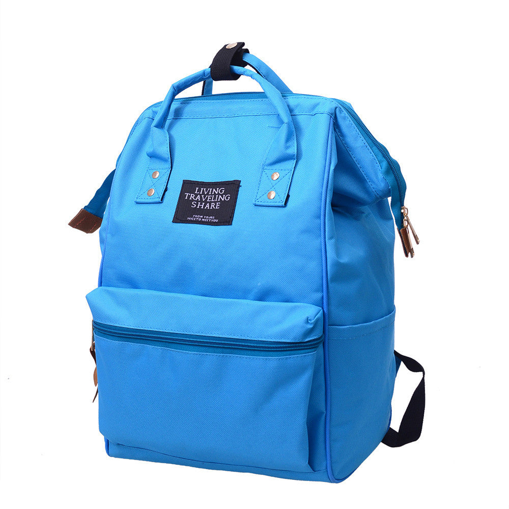 Unisex Blue Backpack